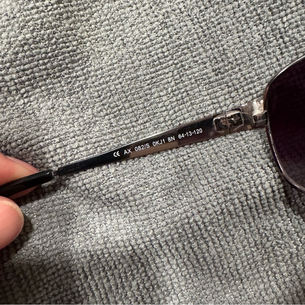 Classic Armani Exchange Sunglasses With Case - Picture 4 of 10